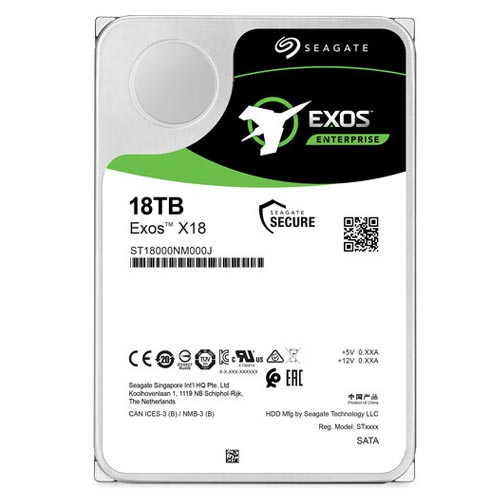 Seagate Exos X18 18TB 7200rpm SATA III 3.5" NAS HDD Price in Bangladesh