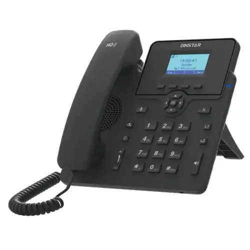 DINSTAR C61SP Entry Level IP Phone with POE & Without Adapter Price in Bangladesh