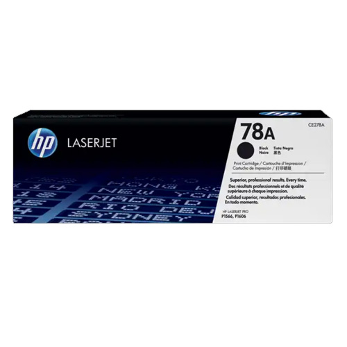 HP 78A (CE278A) Black Original Toner Cartridge for HP LaserJet Pro Printer