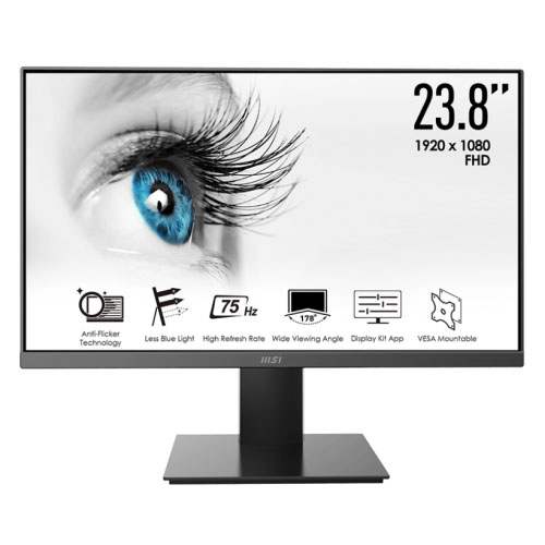 MSI PRO MP241X 23.8" 75Hz FHD Professional Flat Monitor Price in Dhaka, Bangladesh