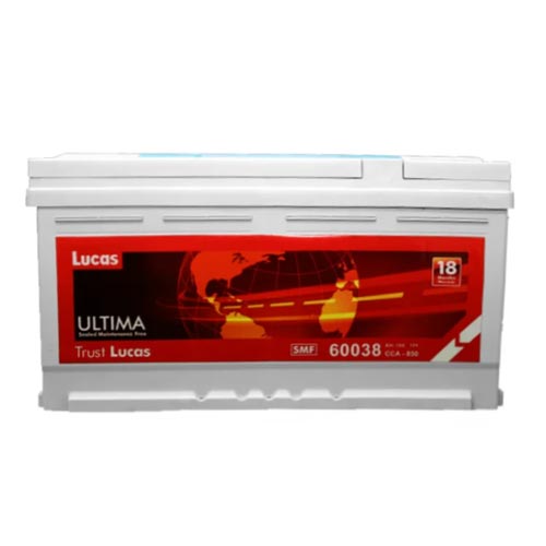 LUCAS ULT G 60038 / DIN 100L 100Ah SMF Vehicle Battery Price in Bangladesh
