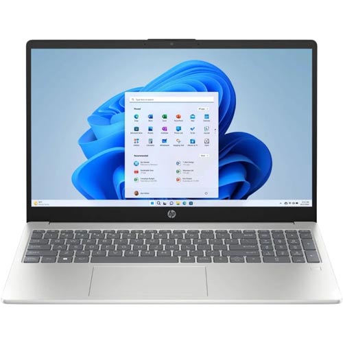HP 15 FD0131WM Intel Core i3 N305 8GB RAM 256GB SSD 15.6 Inch FHD Natural Silver Laptop In Bangladesh