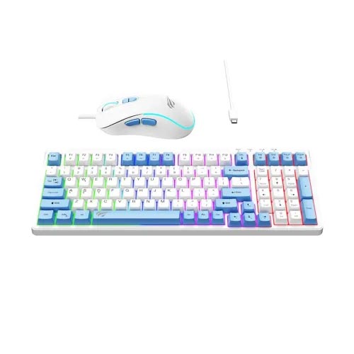 Havit KB891CM Rainbow Backlit Keyboard Mouse Combo Price in Bangladesh