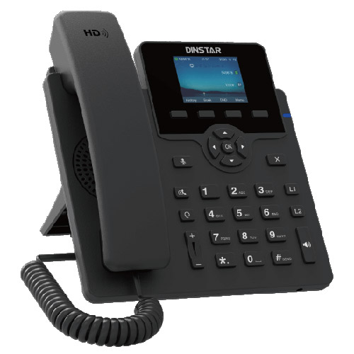 DINSTAR C62UP Color Screen IP Phone with POE & With Adapter Price in Bangladesh