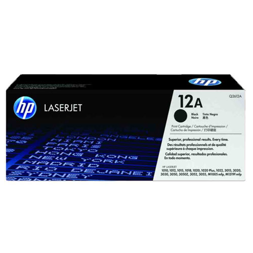HP 12A Black Original Toner Cartridge in Bangladesh