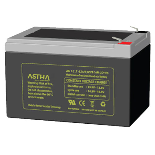 ASTHA AS12V-12AH (12V12AH/20HR) UPS Battery Price in Bangladesh