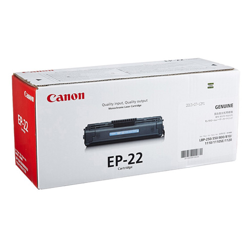 Canon EP-22 Black Genuine Laser Toner Cartridge