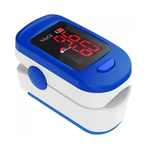 AccuSure YK011 Fingertip pulse oximeter with OLED Display, Audio Visual Alarm measures Blood Oxygen Saturation and Pulse Rate Monitor, Multicolor Price in Dhaka, Bangladesh