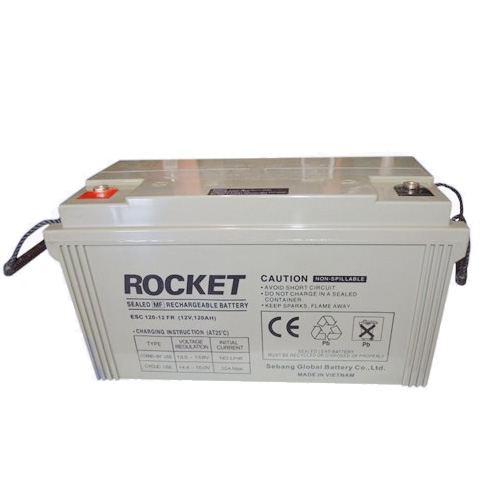 Rocket ES 120-12 (12V-120AH) Sealed Rechargeable Battery Price in Bangladesh