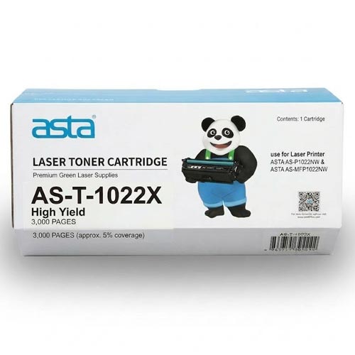 ASTA AS-T-1022X High Yield Black Toner Cartridge in Dhaka, Bangladesh