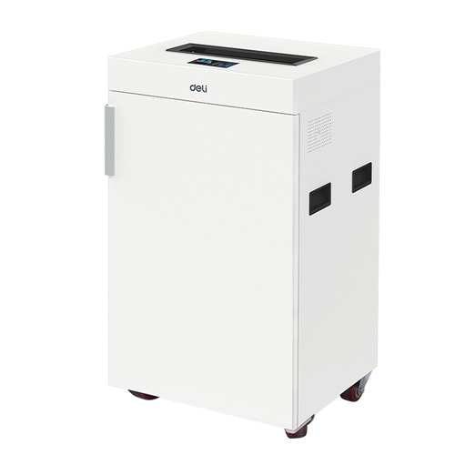 Deli C9909 P4 32 Sheet Industrial Cross-Cut Paper Shredder (75L Bin) in Bangladesh