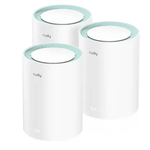 Cudy M1300 AC1200 Dual Band Gigabit Mesh Router (3 Pack) Price in Bangladesh
