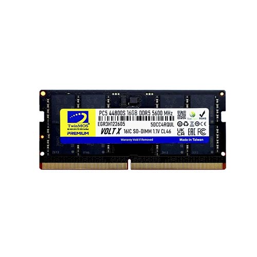 TwinMOS 16GB DDR5L 5600MHz SO-DIMM Laptop RAM Price in Bangladesh