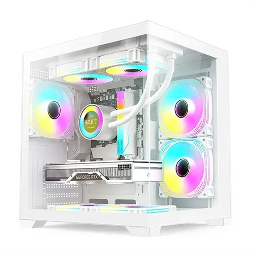 Golden Field S01 White M-ATX Gaming Casing Price in Bangladesh