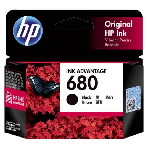 HP 680 Black Original Ink Advantage Cartridge