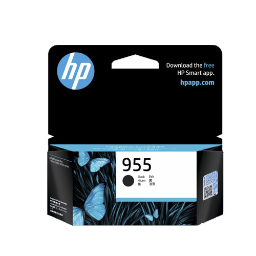 HP 955 Black (BK) Original Ink Cartridge for HP Officejet Pro Printers