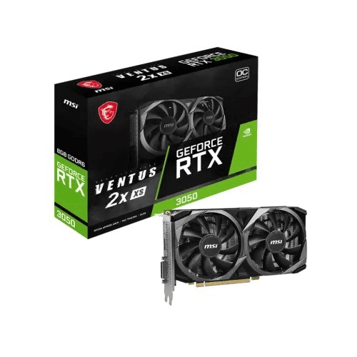 MSI GeForce RTX 3050 VENTUS 2X XS 8GB OC GDDR6 Graphics Card Price in Bangladesh