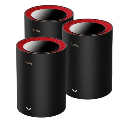 Cudy M3000 AX3000 2.5G Dual Band Wi-Fi 6 Mesh Router (3 Pack) Price in Bangladesh