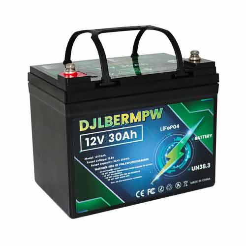 DJDC 12V 30Ah LiFePO4 Deep Cycle Lithium Battery Price in Bangladesh