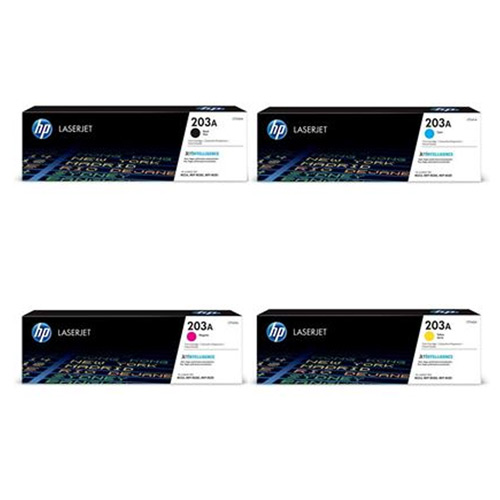 HP 203A (CF540A, CF541A, CF542A, CF541A) CMYK Full Set Toner Cartridge Price in Bangladesh