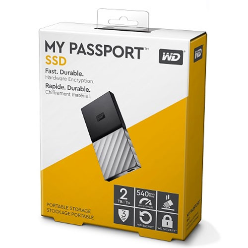 Western Digital My Passport 2TB Portable SSD Drives in Bangladesh