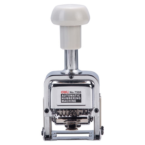 Deli E7512 (12 Digits) Automatic Numbering Machine
