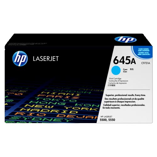HP 645A Cyan Original LaserJet Toner Cartridge in Bangladesh