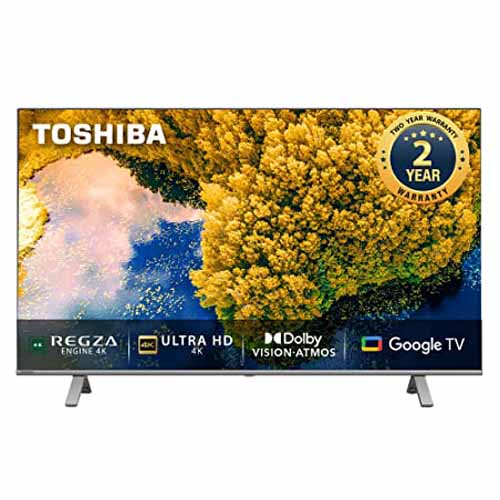 Toshiba Bezelless Series 43" 4K Ultra HD Smart LED Google TV Price in Bangladesh
