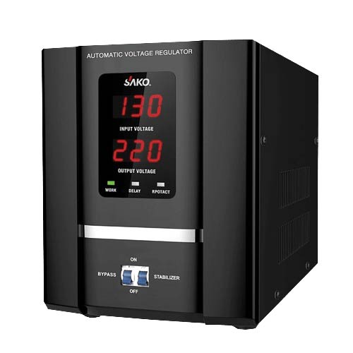 SAKO SVR-1000VA Single Phase Servo Type Voltage Stabilizer Price in Bangladesh