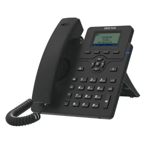 DINSTAR C60SP Entry Level IP Phone with POE & With Adapter Price in Bangladesh