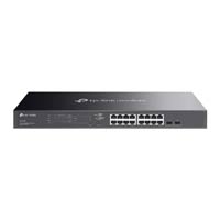 TP-Link SG2218P Omada 18-Port Gigabit Smart Switch with 16-Port PoE+