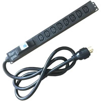 DateUp 8 Port PDU With 2 Meter Cable for Server Rack