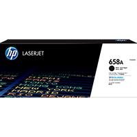 HP 658A Black Original LaserJet Toner Cartridge, W2000A