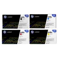 HP 647A - 648A CMYK Full Set Original Toner Cartridge