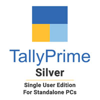 Tally Prime Silver Edition Single User for Standalone PCs.