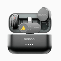 Maono Wave T5 Wireless Lavalier Microphone Combo