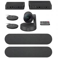 Logitech Rally Plus Video Conferencing Set (8 Pcs Set/Audio Coverage 24 Feet) Price in Bangladesh