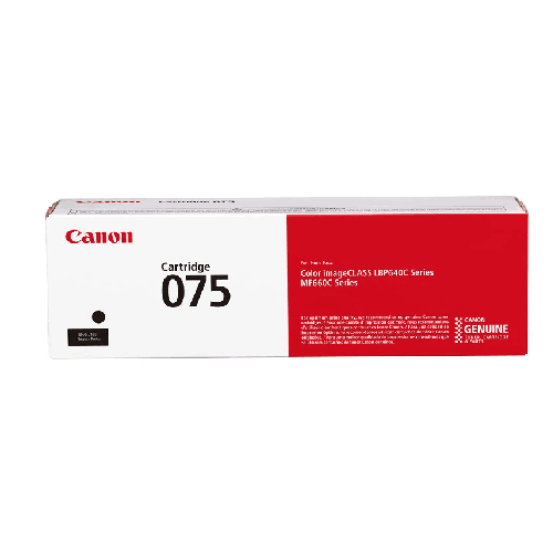 Canon 075 Black Laser Toner Cartridge