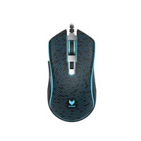 Rapoo V12 Black Optical Gaming Mouse in Bangladesh