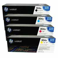 HP 304A Original LaserJet Full Set Toner Cartridge