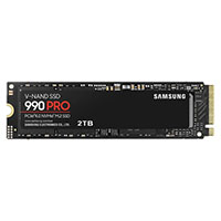 Samsung 990 Pro 2TB PCIe Gen4. X4 NVMe Internal SSD