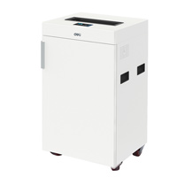 Deli C9909 P4 32 Sheet Industrial Cross-Cut Paper Shredder (75L Bin)