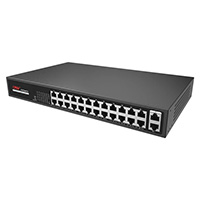 ONV H1024PS 2 Gigabit Up Link 24 Port PoE Switch