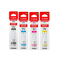 Canon GI-71 CMYK Full Set Original Ink Bottle