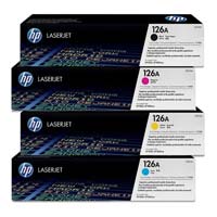 HP 126A CMYK Full Set Original Toner Cartridge