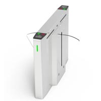 ZKTeco FBL520 Dual Lane Flap Barrier Turnstile