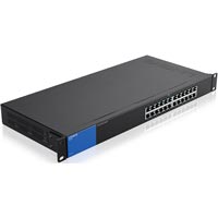 Linksys LGS124 Rackmount Gigabit Ethernet Unmanaged 24-Port Network Switch