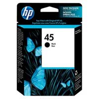 HP 45 Black Original Inkjet Cartridge for HP DeskJet Printer