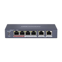 Hikvision DS-3E0106MP-E/M 4 Port Unmanaged PoE Switch