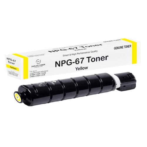 Canon NPG-67L Yellow Toner for Canon iR C3120 Photocopier